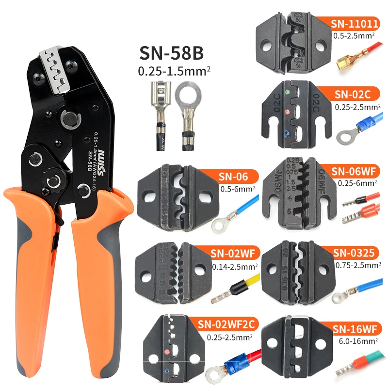 Crimping Pliers Clamp Tools Multifunctional Electrica Terminals