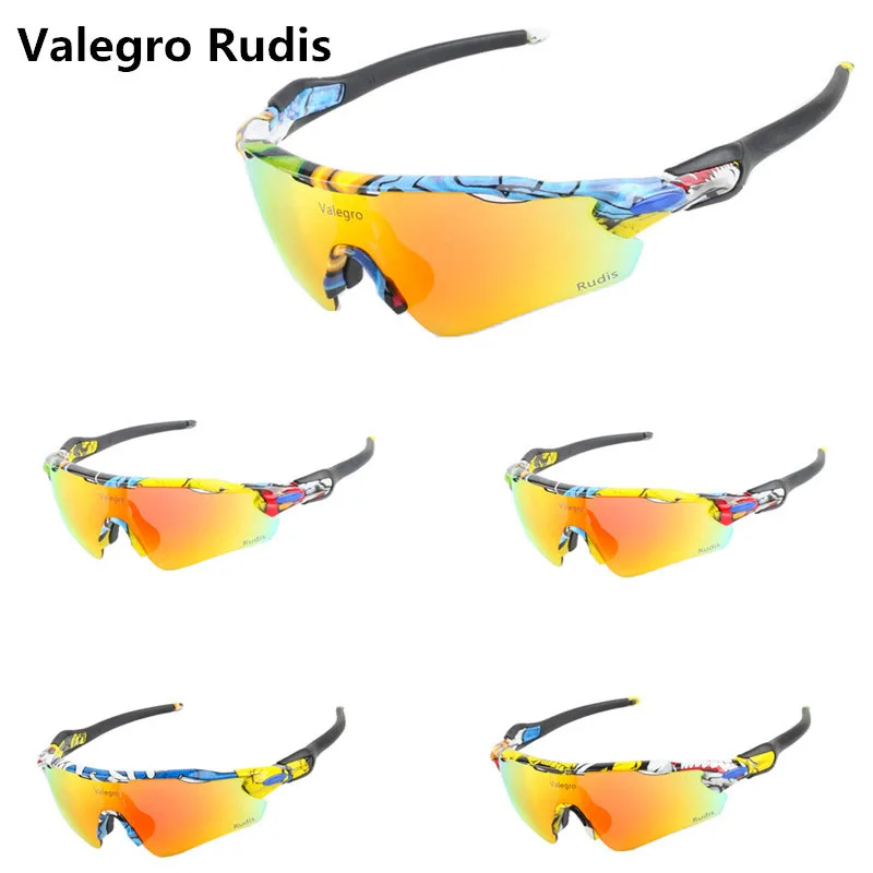 

Valegro Rudis 4 lens Polarized Bike sunglasses tr90 uv400 red mtb Cycling glasses Road Bicycle Goggles sport Eyewear foxe cube D