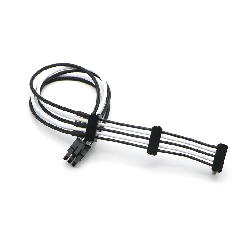 Singlen с рукавом 6Pin на 3x SATA 15Pin модульный блок питания для Seasonic PSU.|Компьютерные