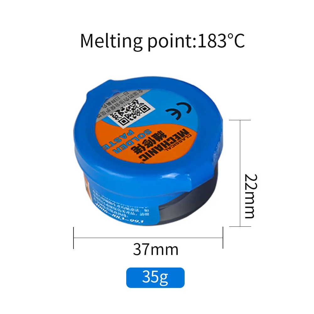 fibre metal welding hood Solder Paste Flux Tin Paste Melting Point 138°C and 183°C Tin Sn63/Pb67 for Soldering Iron Circuit Board Repair BGA SMT Rework plastic welding rod Welding & Soldering Supplies