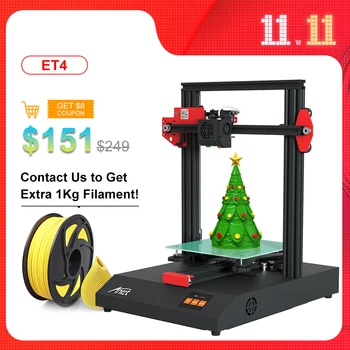 

Anet 3D Printer ET4 Reprap i3 Impressora DIY Imprimant 3D Printer Kit Auto Leveling Resume Printing Support Open Source Marlin