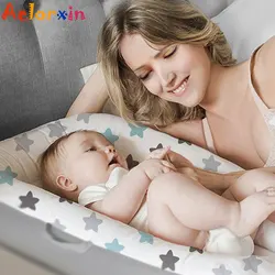 Berceau de voyage Portable et amovible pour bébé de 0 à 3 ans, lit de voyage en coton pour nouveau né et enfant 