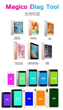 

Magico Diag DFU Box DCSD Alex Cable Engineering Serial Port Cable for iPhone 6S/7/7P/8/8P/X iPad Read Write Nand Data SysCfga