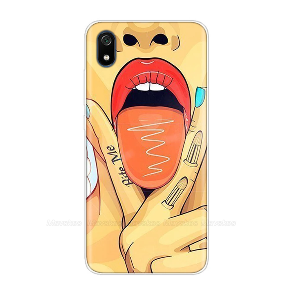 Чехол для Xiaomi Redmi 7A, мягкий силиконовый чехол для Redmi 7, чехол из ТПУ с рисунком для Xiaomi Redmi 7A 7 A A7, чехлы для телефонов - Цвет: 7