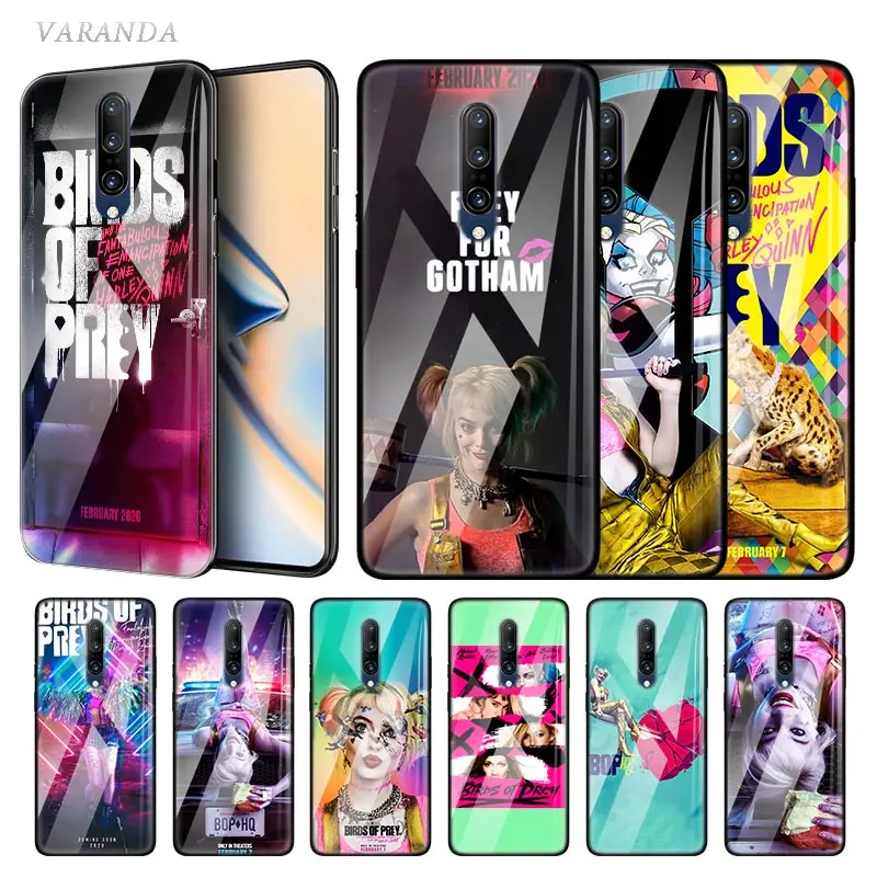 Birds of Prey Harley Quinn 2020 Glass Case For Oneplus 7 7T Pro 5G 6T Tempered Carcasa One Plus 7Pro 7TPro Phone Coque Covers Birds of Prey Harley Quinn 2020 Glass Case For Oneplus 7 7T Pro 5G 6T Tempered Carcasa One Plus 7Pro 7TPro Phone Coque Covers