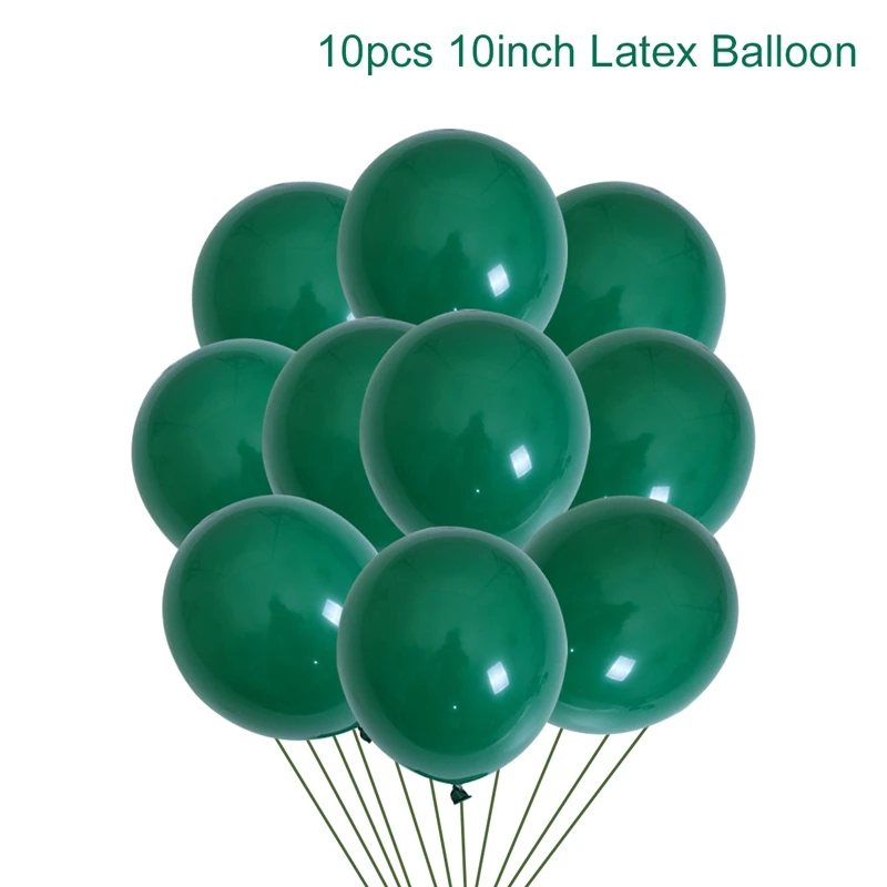 Зеленые шары пальмовый лист фольгированный шар с днем рождения шары Детские шары из латекса джунгли воздушные шарики в виде животных Динозавр балон