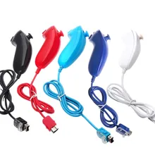 5 шт. пульт ДУ для NINTENDO Wii black nunchunk|Запасные части|