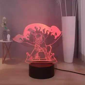 

Modern Minato Table Lamp Cool Naruto LED Kids Night Light Fashion Boys Desk Lamp Children Birthday Xmas Lamp
