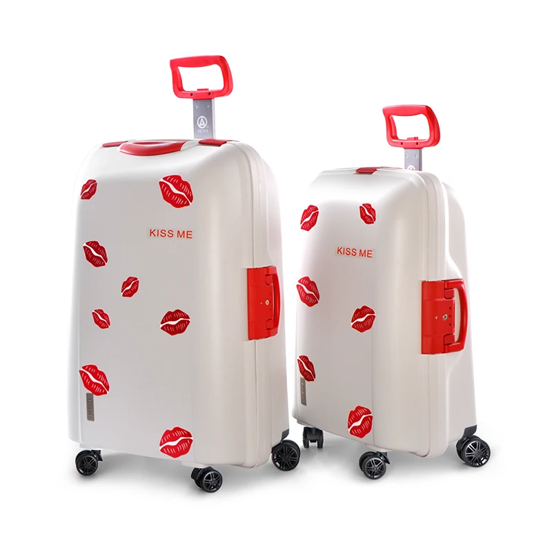 Letrend High Quality Women Suitcases Wheel Rolling Luggage Spinner password Travel Bag 22 inch Trolley Fashion Women's Bags