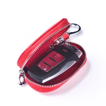 

1PCS For Suzuki Swift/S-CROSS/Alto/Alivio/SX4/Shangyue Leather Car Key Case Shell Cover Auto Accessories