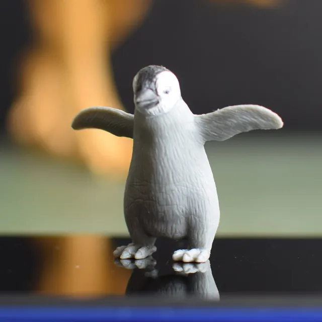 Miniature Oceans Animal Model Turtle Alligator Whale Shark Dolphin Penguin Clownfish Frog Sea World Mini Figurine Decor Toys 6