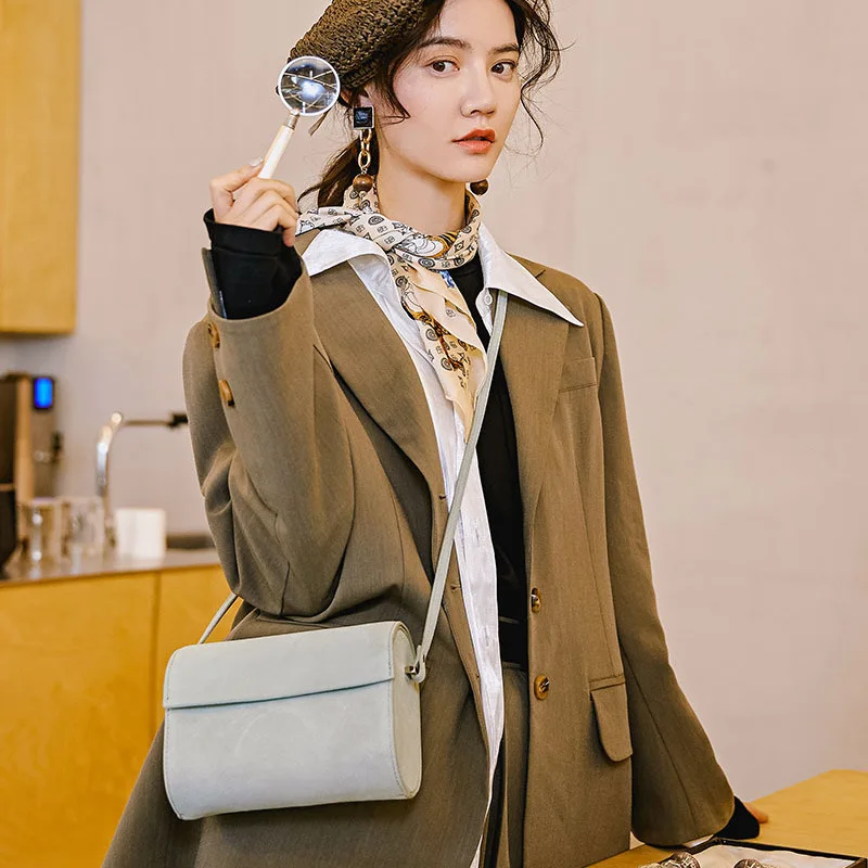 

A8015 Autumn New Style Europe And America Elegant Designer Brand Coat Non-mainstream Wide Version Commuting Suit Jacket Tops