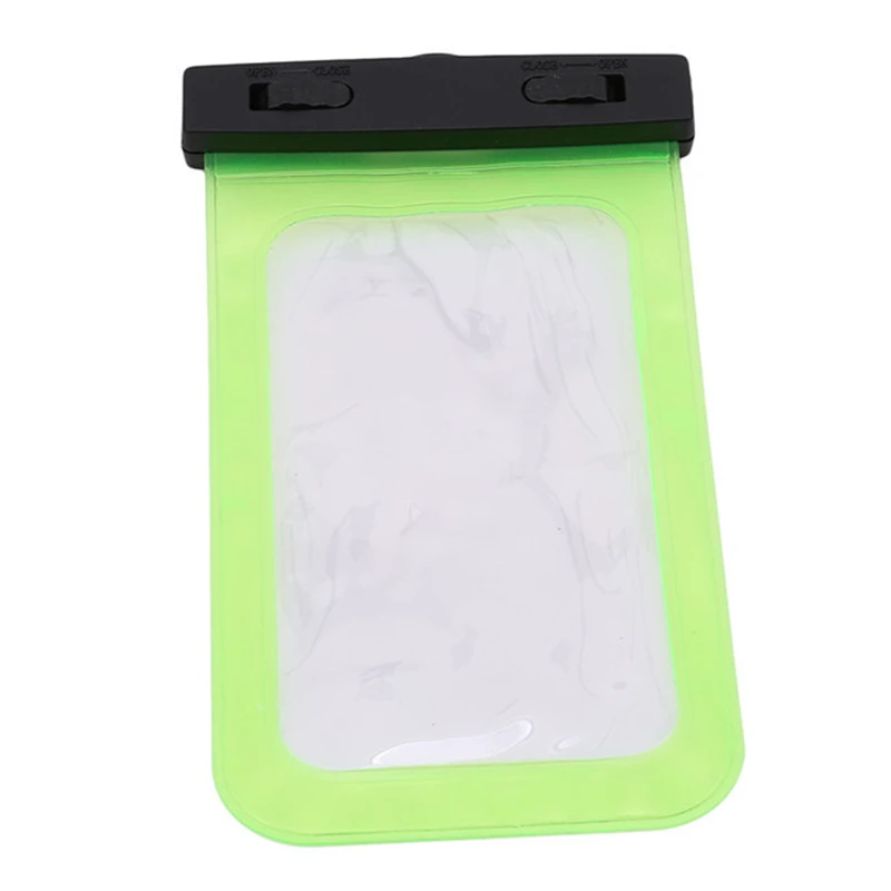 7 Colors Waterproof Multi-style Valve Type Mini Swimming Bag For Smartphone Touch Screen Bag Phone Care Phone Container