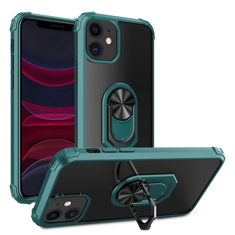 Роскошный Магнитный стенд держатель кольцо чехол для телефона iPhone 6S 7 8 Plus X XS MAX XR 11