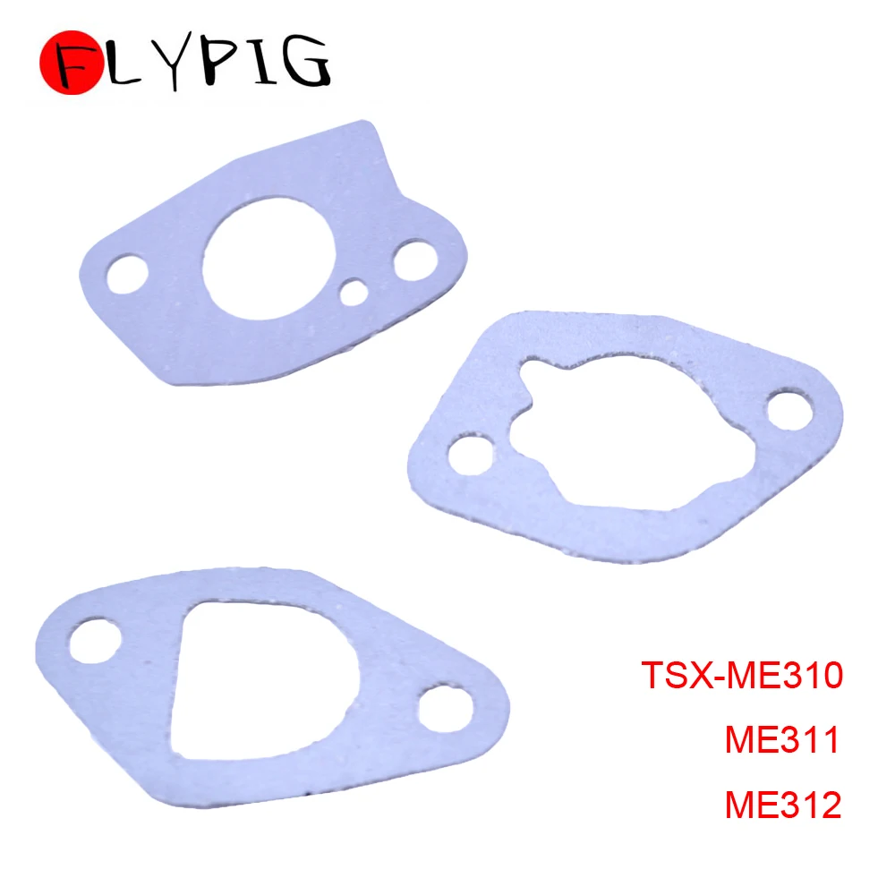 FLYPIG New Durable 3Pcs Carburetor Carb Paper Gaskets for Honda GX200 GX168 GX160 Motor Go Karts Engine | Автомобили и мотоциклы