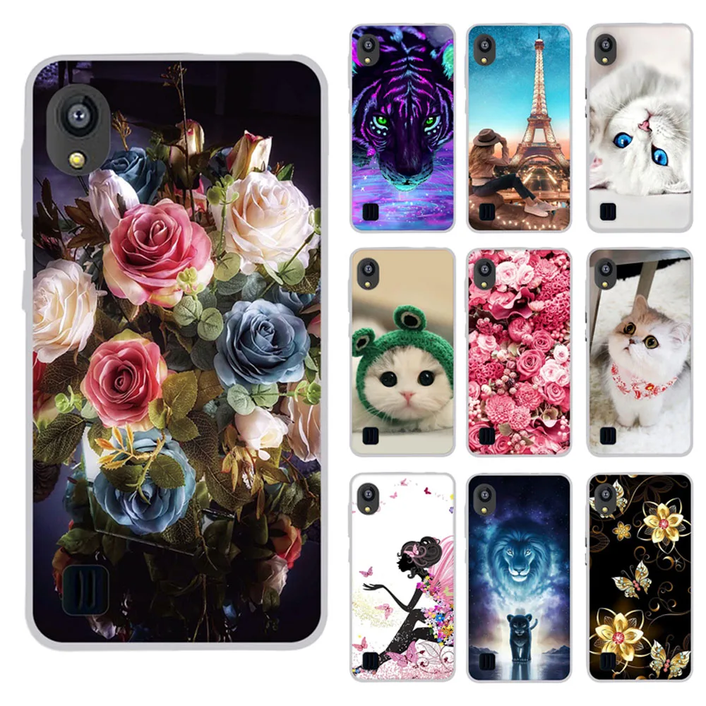 Чехол с 3D рисунком для zte Blade L8, Тонкий силиконовый чехол для zte Blade A3 A5 A7, защитный чехол-бампер для телефона