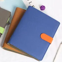 Персонализированные A5 Записная Книга в твёрдом переплете Тетрадь с отрывными листами ткань-как Искусственная кожа цветная пуля журнал-планер Pad
