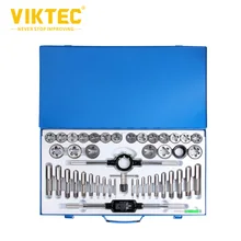 

VTN1042 45PC M6-24 Tap and Die Set Thread Repair Tool Kit