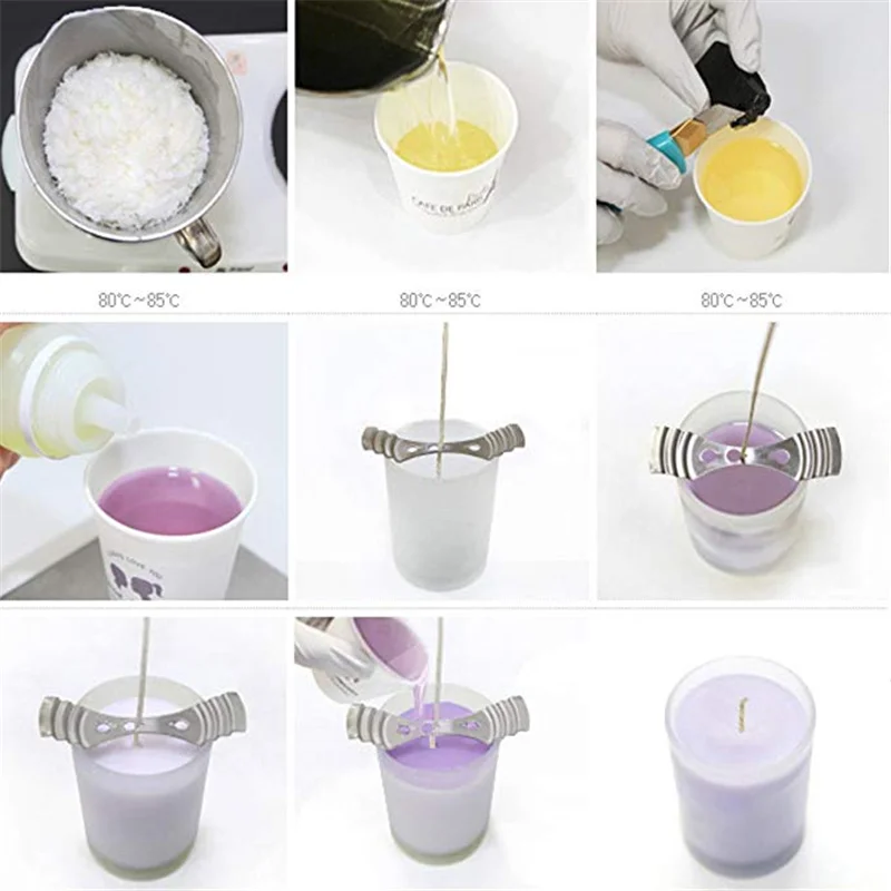 candle making Metal Candle Wicks Holder Centering Device DIY Handmade Candle Wicks Making Accessories Home Decor