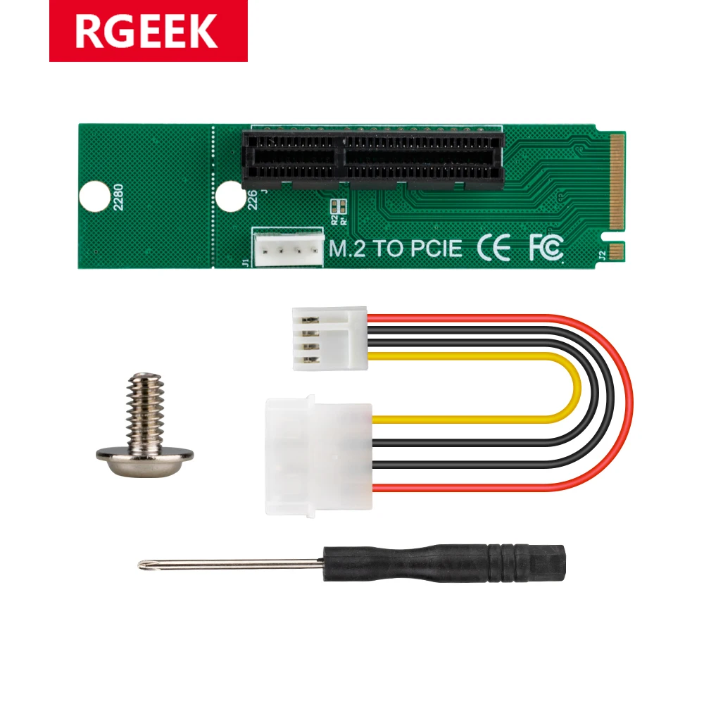 NGFF M2 M.2 PCI-E 4x 1x 슬롯 라이저 카드 어댑터 남성-여성 PCIE 승수 BTC 광부 채광 기계 -  AliExpress