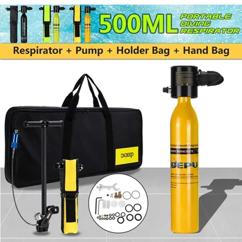 

Diving System Mini Scuba Air Tank Scuba Oxygen Cylinder Reserve Air Tank bucear Snorkeling Diving Equipment Tauchflaschen