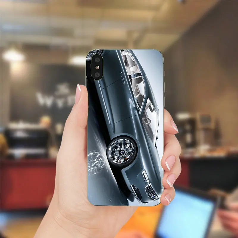 Модный автомобильный мягкий силиконовый чехол для мобильного телефона Volvo, чехол для iPhone X, XR, XS Max, 10, 7, 6, 6s, 8 Plus, 5, 5S, SE, 5C, 4, 4S, чехол