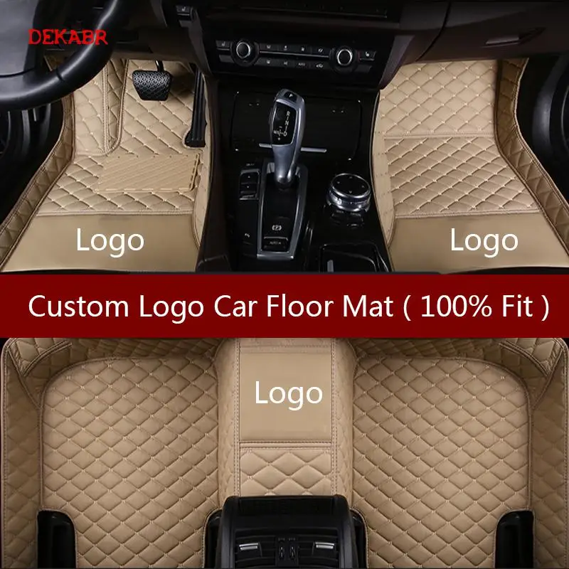 

DEKABR Custom car floor mats for Peugeot All Model 4008 RCZ 308 508 301 301 307 207 2008 3008 206 408 5008 607 car styling