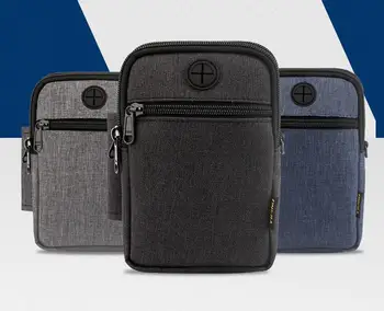 

Men Mini Shoulder Bag Messenger Bag Waterproof Man Bag Male Handbag Crossbody Bag Travel Small Bag with USB Charging