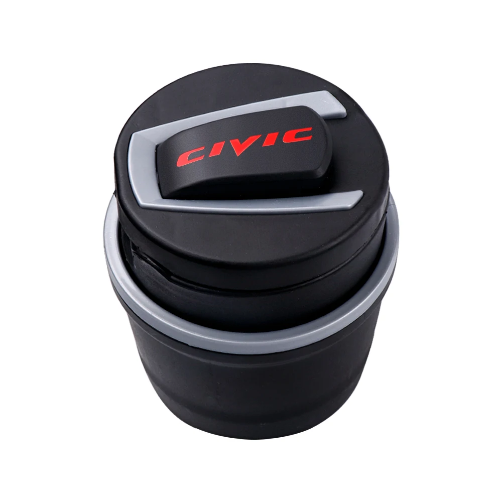 Car Styling Interior accessories ashtray Garbage Coin Storage Cup Container Cigar Ash Tray for Honda Civic TYPER Mugen VTEC - Название цвета: Red