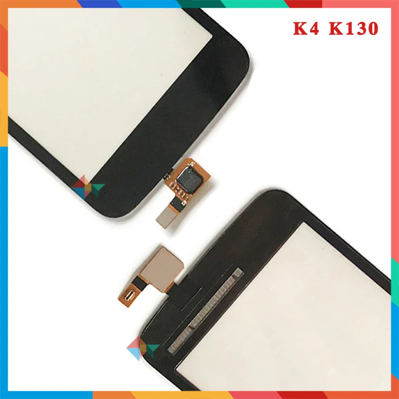 10 шт./лот Высокое качество 4 5 &quotдля LG K4 K120 K121 K130 K130E сенсорный экран дигитайзер