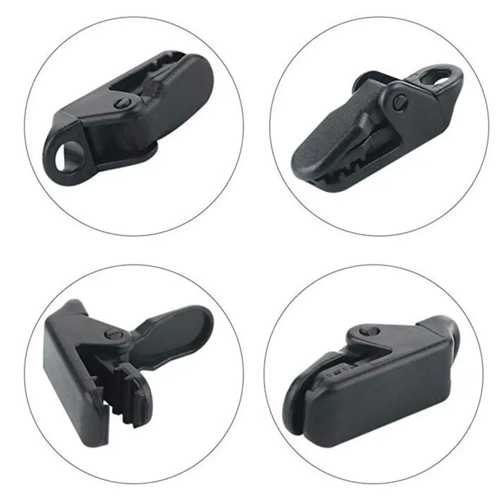Tent Clip Plastic Alligator Clip Strap Clip Plastic Clip Duckbill Outdoor Camping Windproof Tent Clip Camping Tents Accessories