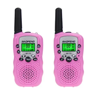 

BF-T3 Walkie Talkie Mini Portable Kids Toy Two Way Radio UHF 462-467MHz 8 Channel Handheld Woki Toki for Baofeng 2 Pcs