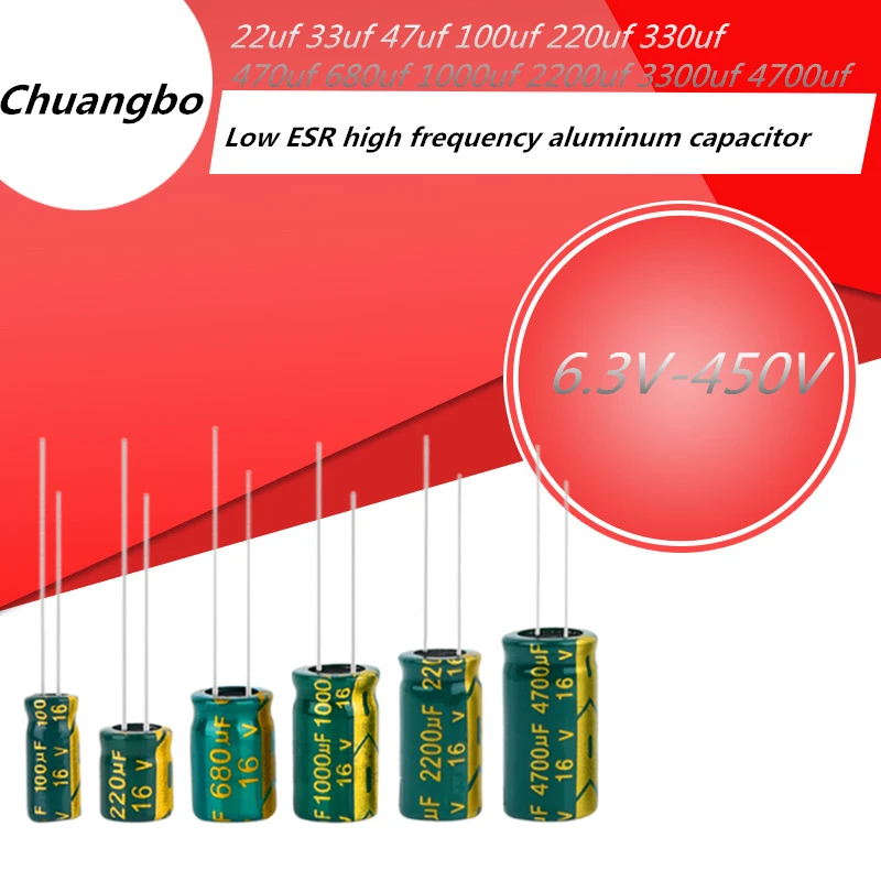 20-500 шт. 22 мкФ 33 47 100 220 330 470 680 1000 2200 3300 4700uf 20% 4v 6 3 v 10v 16v 25v 35 В 50 в 63 250 400 | Электронные