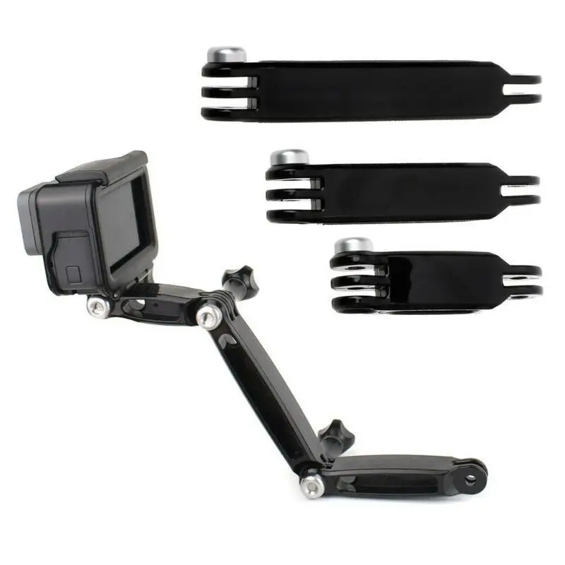 Для GoPro Hero 5/4/3+/3/2/1 аксессуар 3 в 1 ручка удлинитель с крепежом на доску для серфинга для спортивной экшн-камеры XIAOMI YI 4K для спортивной экшн-камеры SJCAM Камера