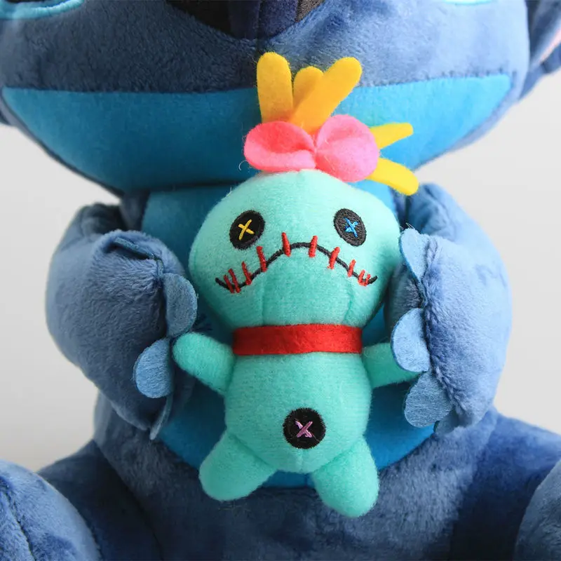 Мультфильм Лило и Стич Scrump Плюшевые куклы игрушки милый Ститч мягкие куклы Детский подарок 25-32 см