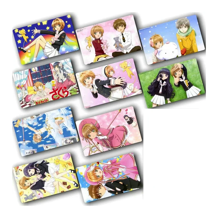 Cardcaptor Sakura Card Sticker Smooth Surface DIY Decoration Bus ID Anime  Stickers|Assorted Stickers| - AliExpress
