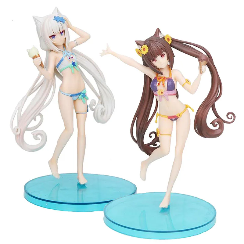 Экшн фигурка NEKOPARA шоколад купальники аниме модель куклы украшение ПВХ