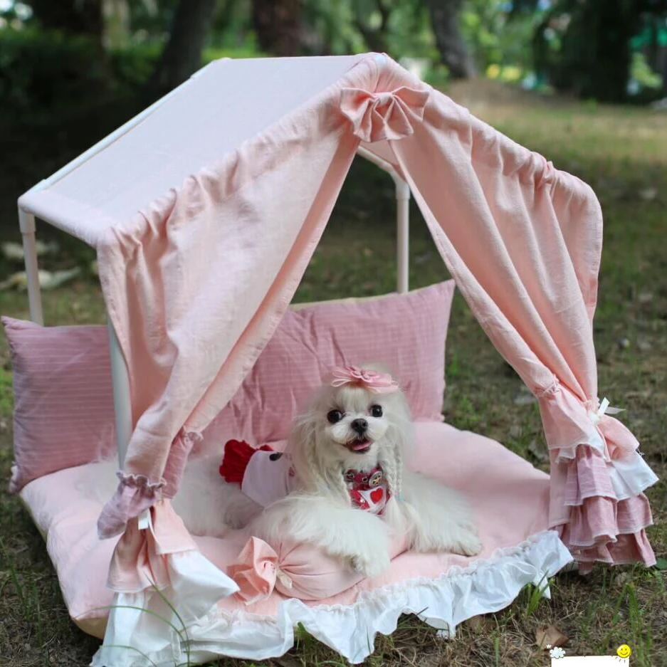 tent with dog room