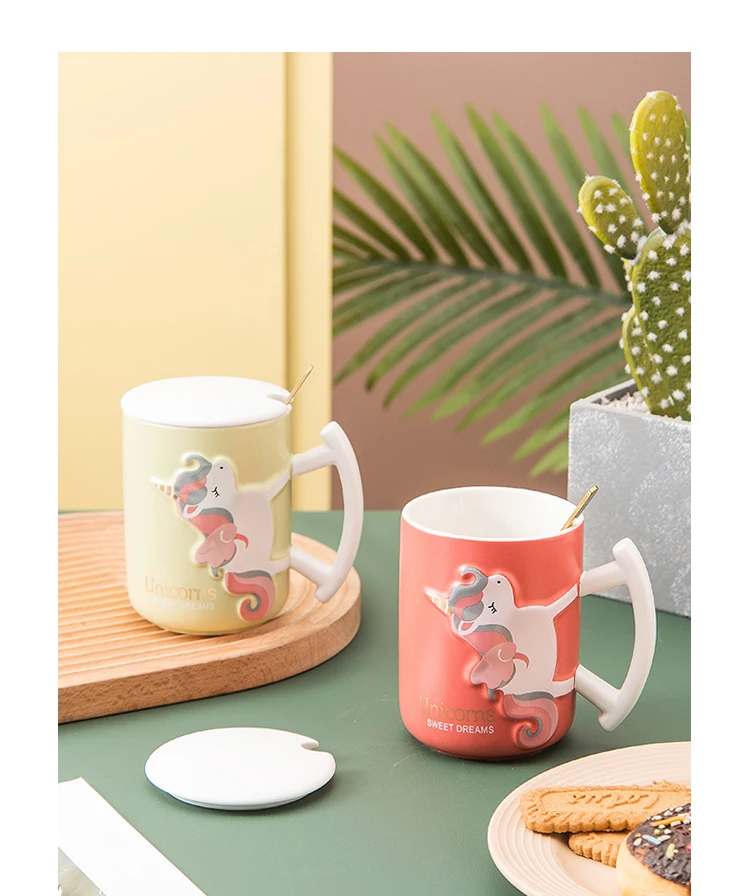 Unicorn Coffee Ceramics Cups