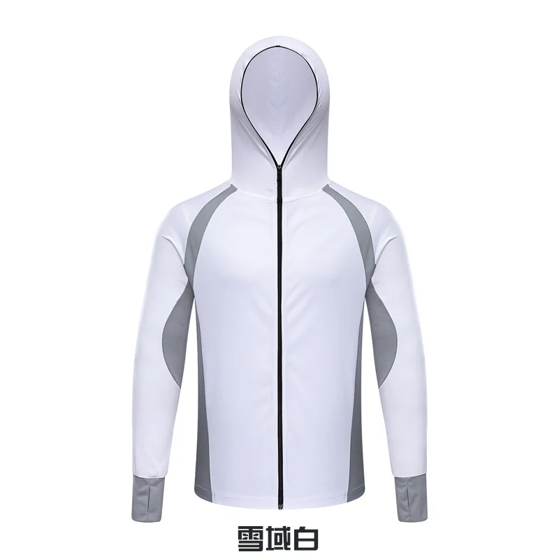 

Outdoor Fishing Sun Protection Clothing Summer Men's Breathable Quick Drying Clothes Coat Angling Clothing Customizable Printed