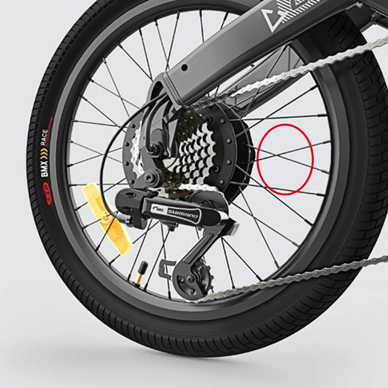 SpokeRearWheelPartsEBikeForHIMOC20Z20ElectricBicycleSpokes