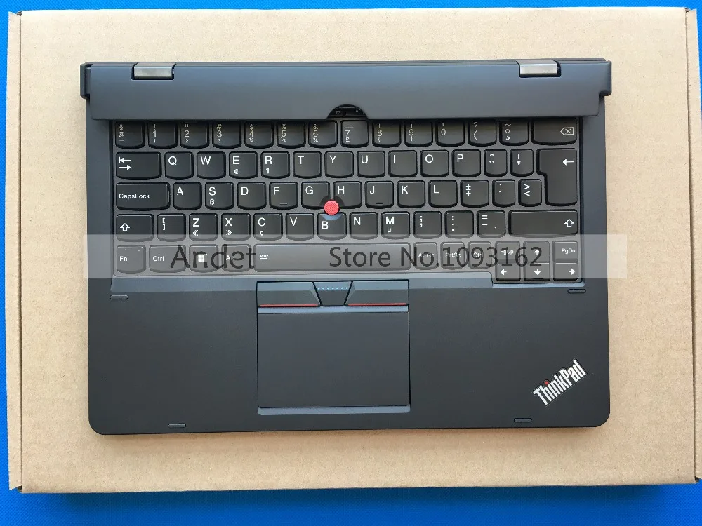 Для lenovo ThinkPad X1 Helix 2nd 2 20CG 20CH ультрабук Pro Клавиатура ЕС с подсветкой батарея Упор для рук база нижняя крышка - Цвет: B