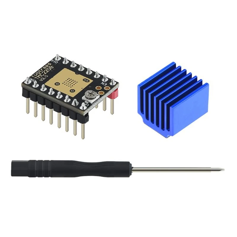 TMC2100 V1.3 TMC2130 TMC2208 шаговый двигатель бесшумный драйвер StepStick Бесшумная Отличная