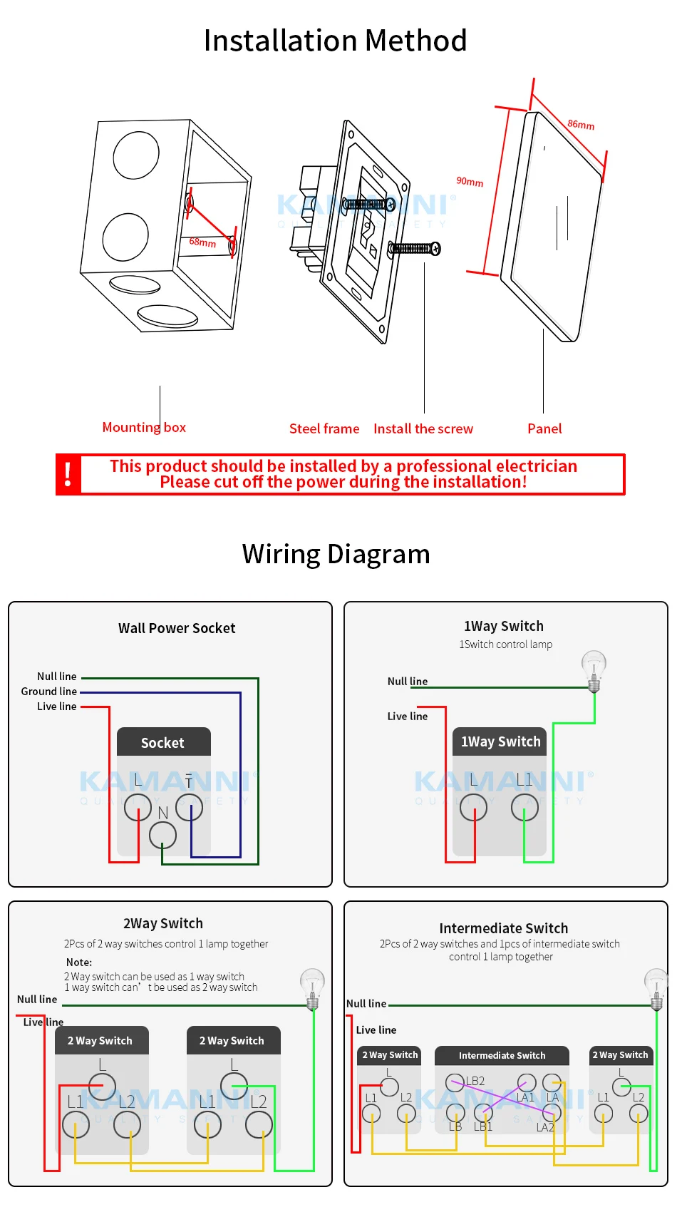 Vidro Temperado De Cristal, 2 Gangues, 2