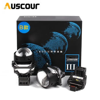 

Bi LED Projector Lens LHD High Low Beam Auto Headlamp Light bulb Retrofit upgrade universal fast bright car styling