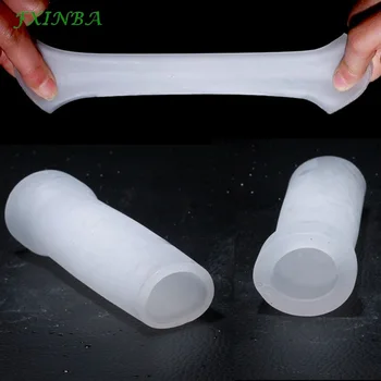 FXINBA Universal Silicone Sleeves for Penile Enlarger Enhance Glans Protector Cap Penis Pump Enlargement Extender Clamping Kit 4