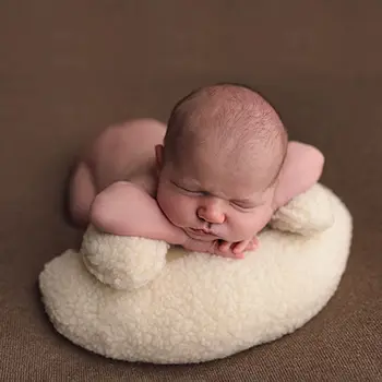 

Baby Photography Posing Pillows Small Cushion Crescent Pillow Children Newborn Photo Assisted Props