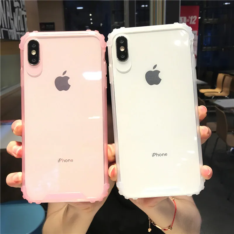 IAllRight Four Corner Anti Fall Phone Case Bags For iphone 6 6s 6splus 7 8 8splus X XR XS MAX Coque | Мобильные телефоны и