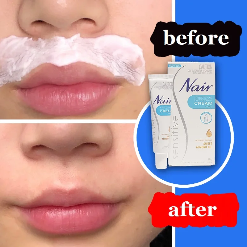 FACIAL HAIR REMOVAL CREAM FOR SENSITIVE SKIN