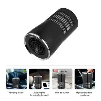 

Negative Ion Car Air Purifier Air Anion PM2.5 Formaldehyde Removal Oxygen Bar Ozone Ionizer Air Purifier For Car Home Office